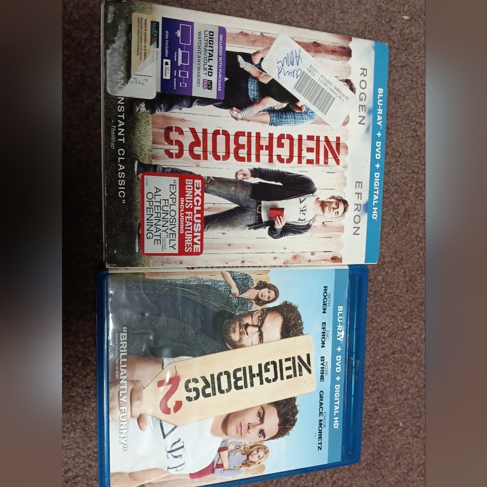 Neighbors Blu-ray and DVD Set
